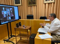 Moreno Ferrer en la Junta del Gobierno Local de Vélez-Málaga
